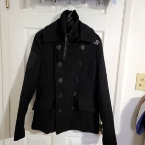 Superdry Wool Pea Coat